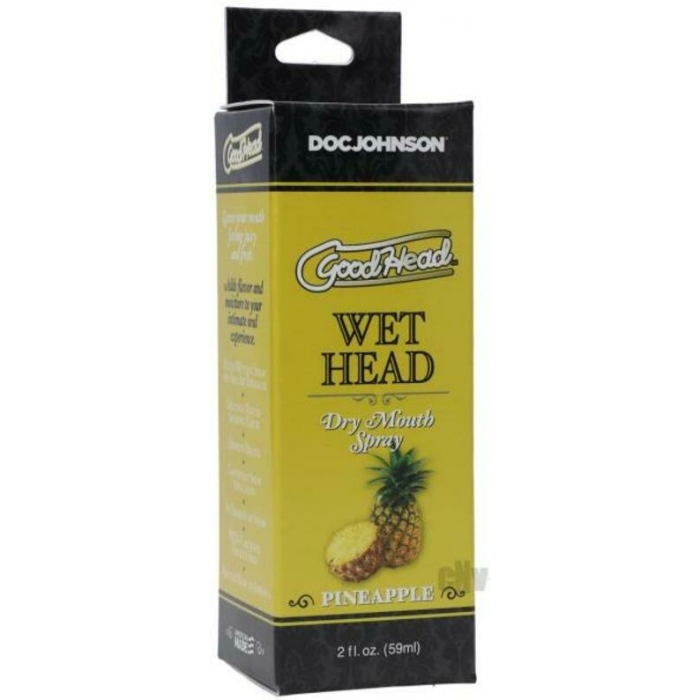 Goodhead Wet Head Dry Mouth Spray Pineapple 2 Fl. Oz. - Image 1