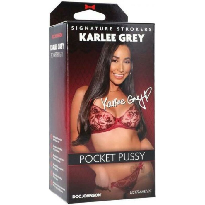 Signature Strokers Karlee Grey Ultraskyn Pocket Pussy - Image 1