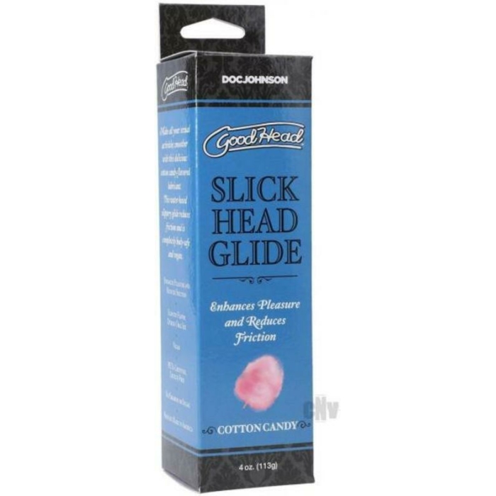 Goodhead Slick Head Glide Cotton Candy 4 Oz. - Image 1