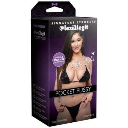 Signature Strokers Girls Of Social Media @lexi2legit Ultraskyn Pocket Pussy