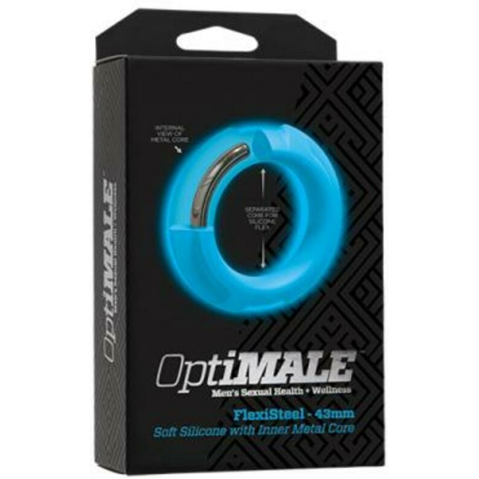 Optimale Flexisteel Cockring 43mm Blue - Image 1