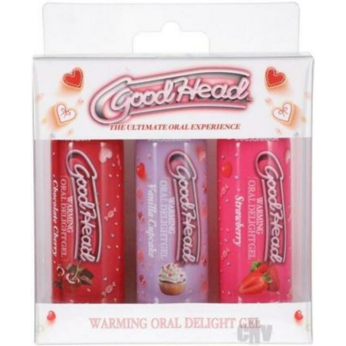 Goodhead Warming Gel Asst 3pk - Image 1