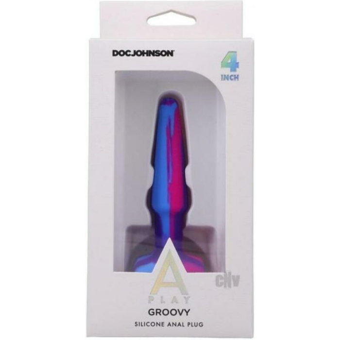 A-play Groovy Silicone Anal Plug 4 Mage - Image 1