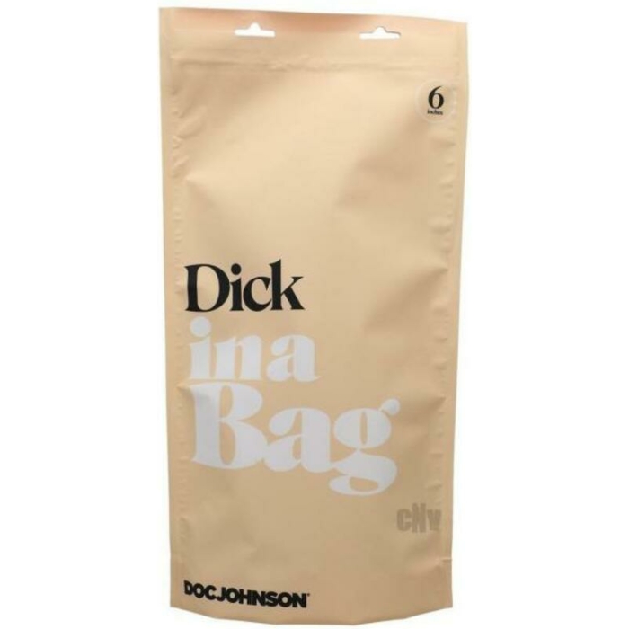 In A Bag Dick 6in Clear - Image 1