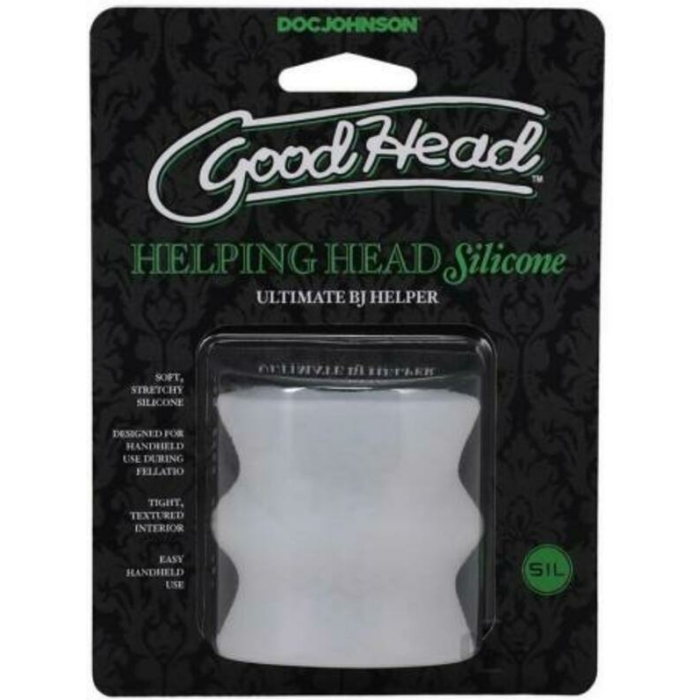 Goodhead Helping Head Silicone Ultimate Bj Helper Frost - Image 1