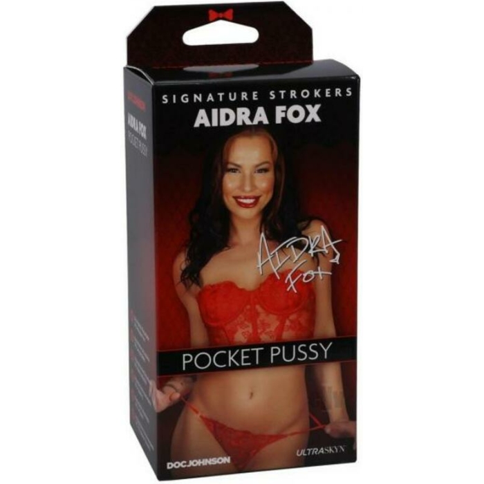 Signature Strokers Aidra Fox Ultraskyn Pocket Pussy Tan - Image 1