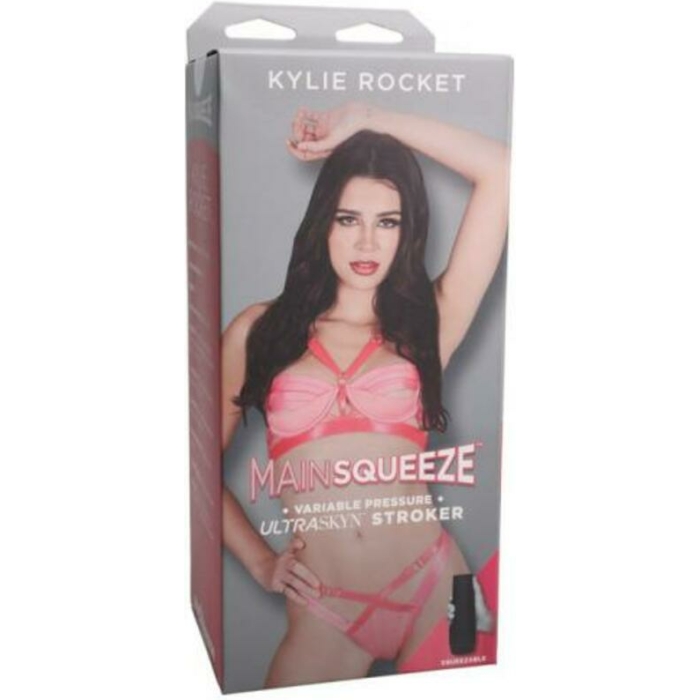 Main Squeeze Kylie Rocket Ultraskyn Stroker Pussy Vanilla - Image 1