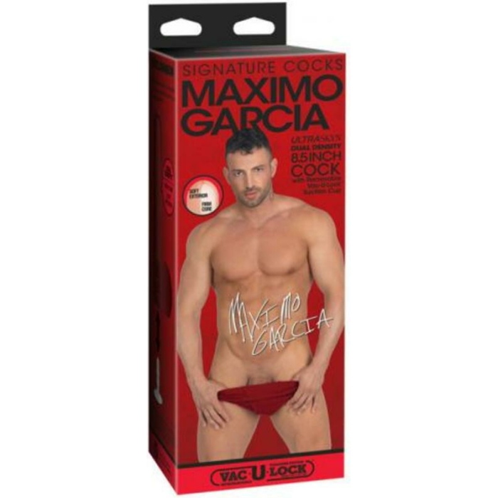 Signature Cocks Maximo Garcia 8.5 In. Ultraskyn Vac-u-lock Dildo - Image 1