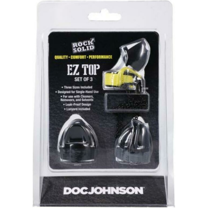 Rock Solid Ez Top 3-piece Set Black/yellow/grey - Image 1