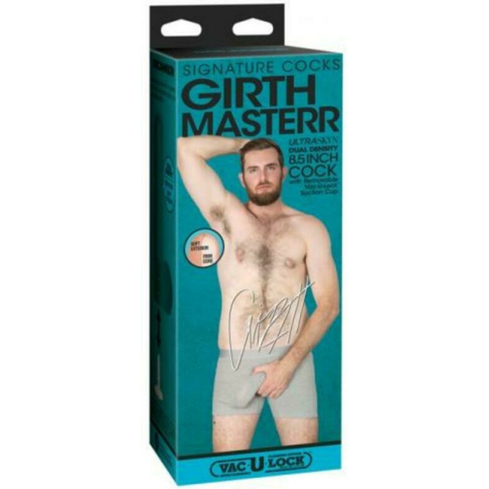 Signature Cocks Girthmasterr 8.5 In. Ultraskyn Vac-u-lock Dildo - Image 1