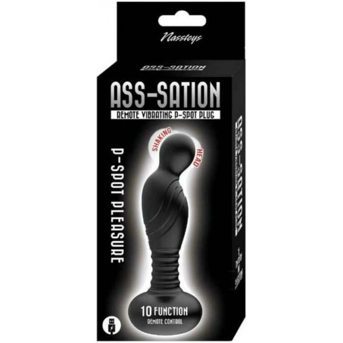 Ass-sation Remote Pspot Plug Blk - Image 1
