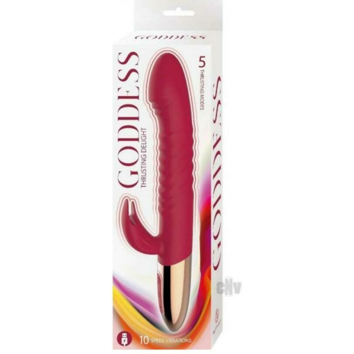 Goddess Thrusting Delight Red - Image 1