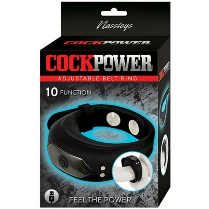 Cockpower Adjustable Belt Ring Black - Image 1
