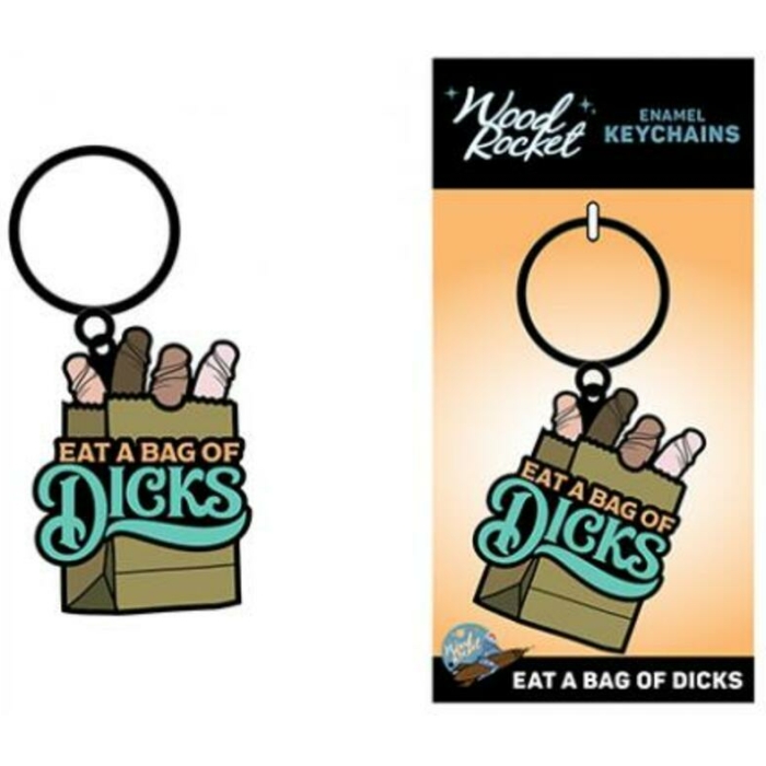 Sex Toy Keychain Eat A Bag Of Dicks - Image 1