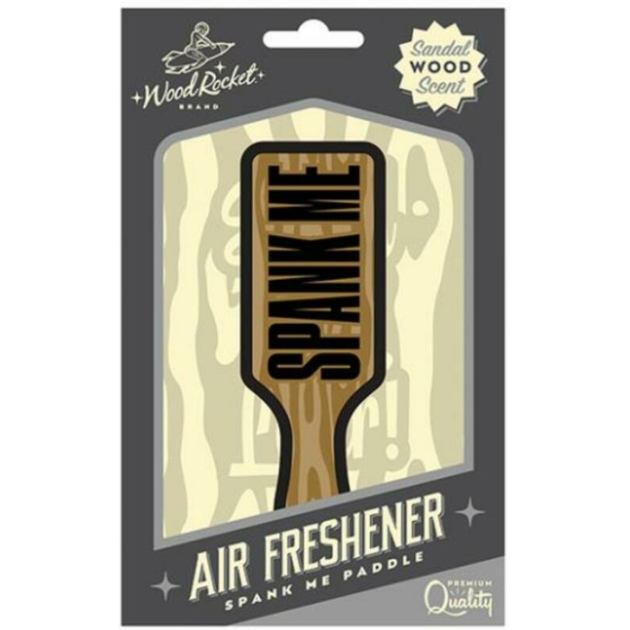 Wood Rocket Air Freshener Spank Me Paddle - Image 1