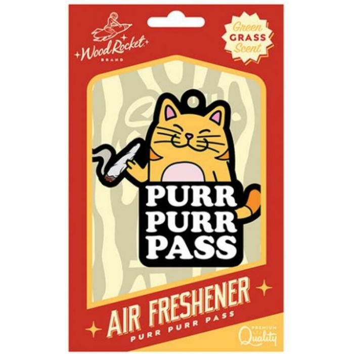 Wood Rocket Air Freshener Purr Purr Pass - Image 1