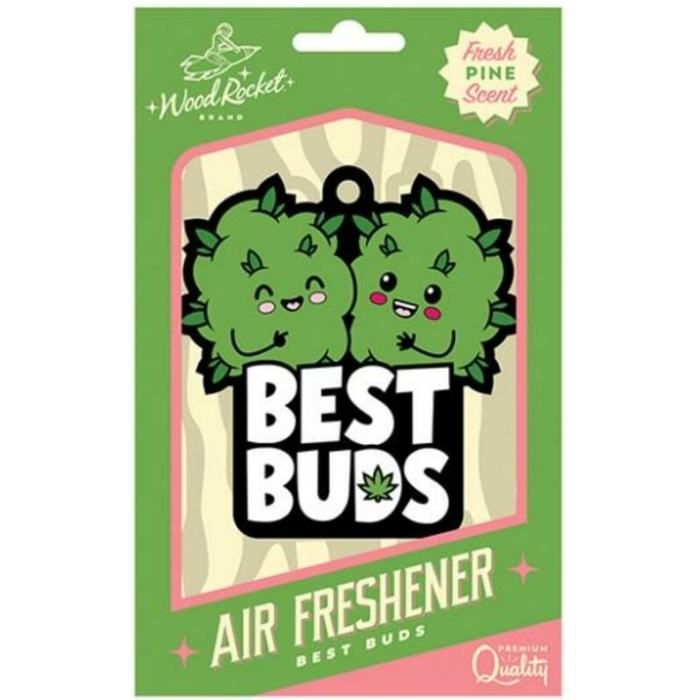 Wood Rocket Air Freshener Best Buds - Image 1