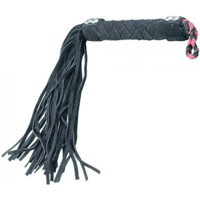 Ple'sur 15.5 In. Leather Flogger Black - Image 1