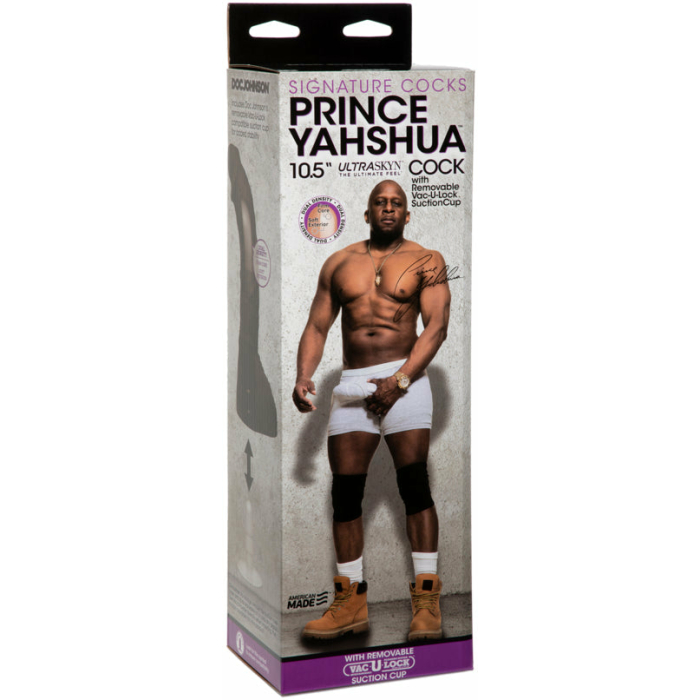 Prince Yahshua Ultraskyn 10.5 inches Cock Brown Dildo - Image 3