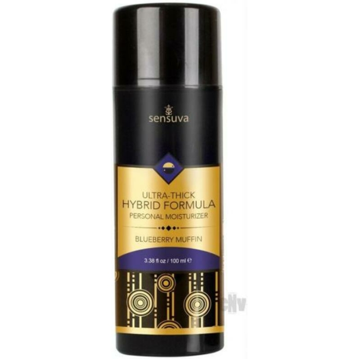 Ultra-thick Hybrid Personal Moisturizer Blueberry Muffin 3.4 Oz. Bottle - Image 1