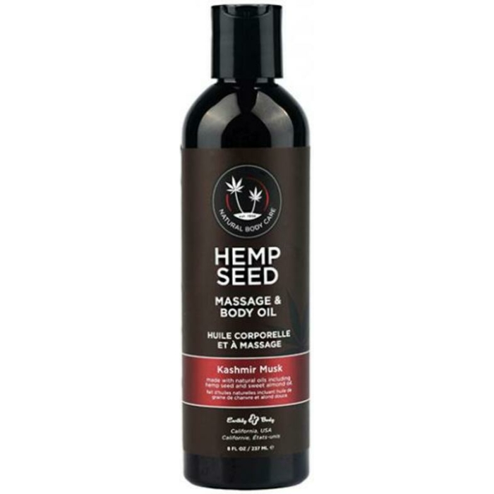 Earthly Body Massage & Body Oil - 8 Oz Kashmir Musk - Image 1