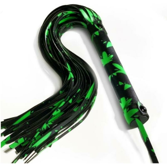 Stoner Vibes Chronic Collection Glow In The Dark Flogger - Image 3