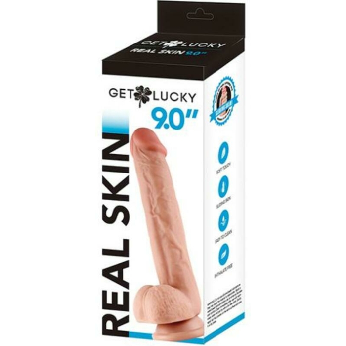 Get Lucky 9-inch Dual-layer Dong - Light - Image 1