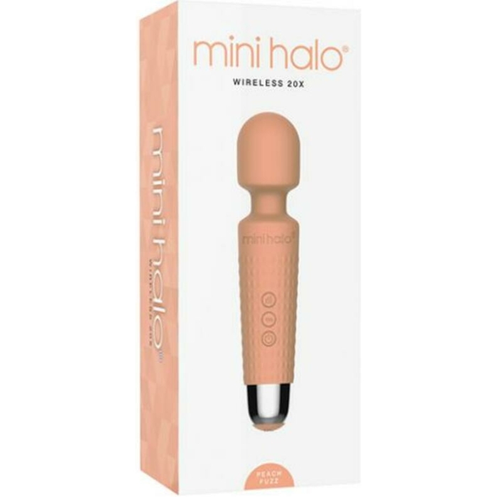 Mini Halo Wireless Wand 20x Silicone Peach Fuzz - Image 1