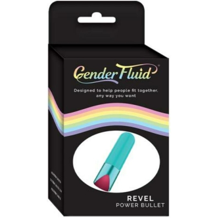 Gender Fluid Revel Power Bullet Aqua
