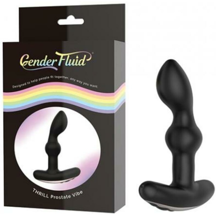 Gender Fluid Thrill Prostate Vibe - Black - Image 1