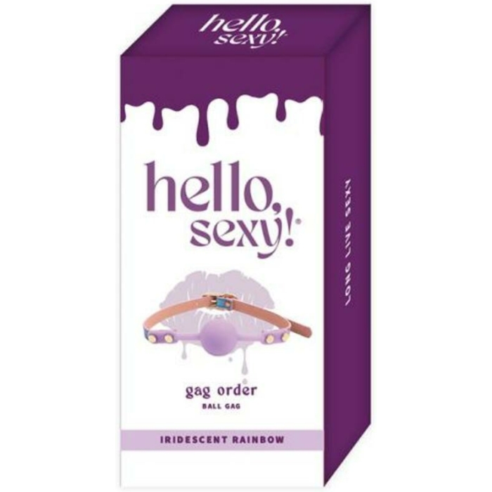 Hello, Sexy! Gag Order Purple - Image 1