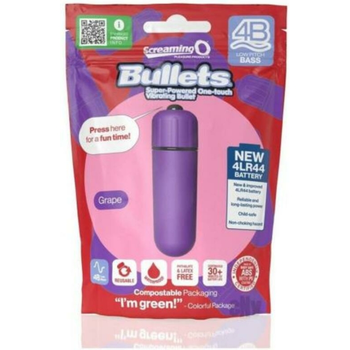 Screaming O 4b Bullet Grape - Image 1