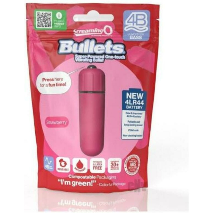 Screaming O 4b Bullet Strawberry - Image 1