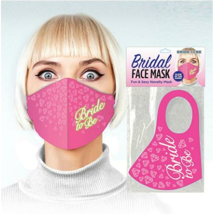 Bride To Be Glow-in-the-dark Mask - Image 1