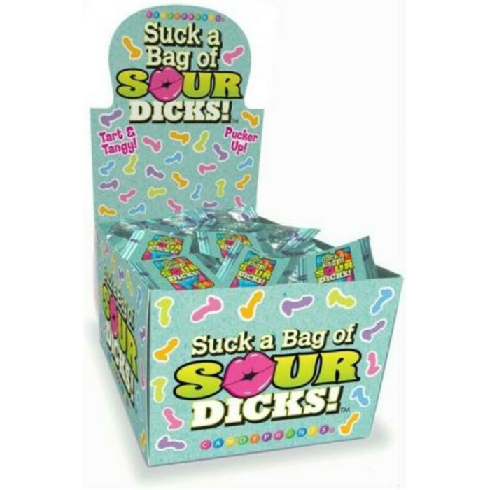 Suck A Bag Of Sour Dicks! 100-piece Display - Image 1