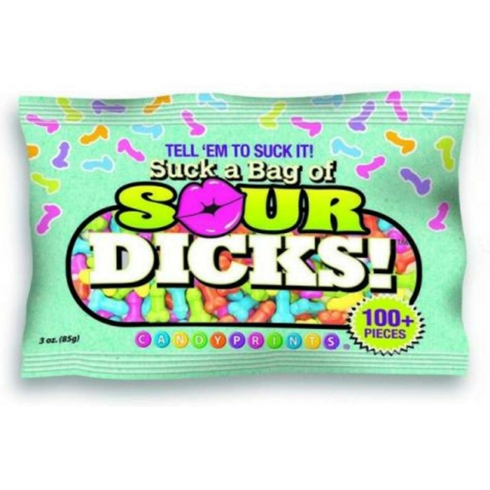 Suck A Bag Of Sour Dicks! 3 Oz. Bag - Image 1