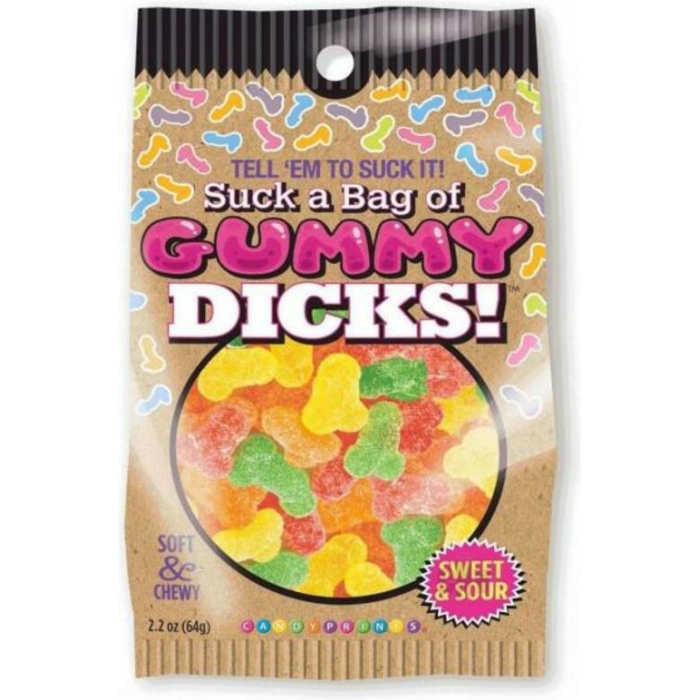 Cp Suck A Bag Gummy Dicks 2.2oz - Image 1