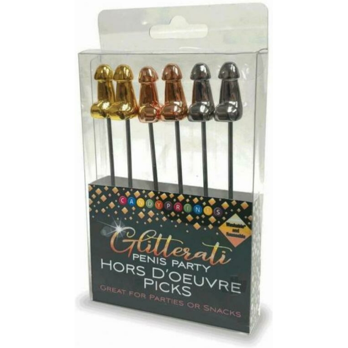 Glitterati Hor D`oeuvres Picks 6pc - Image 1