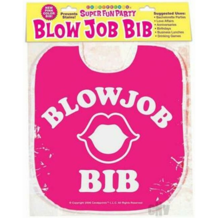 Blow Job Bib Pink - Image 1