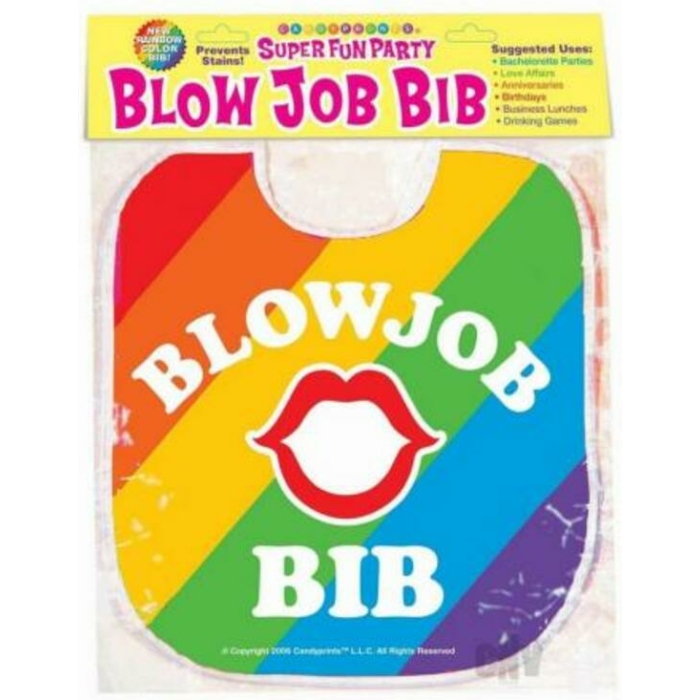 Blow Job Bib Rainbow - Image 1