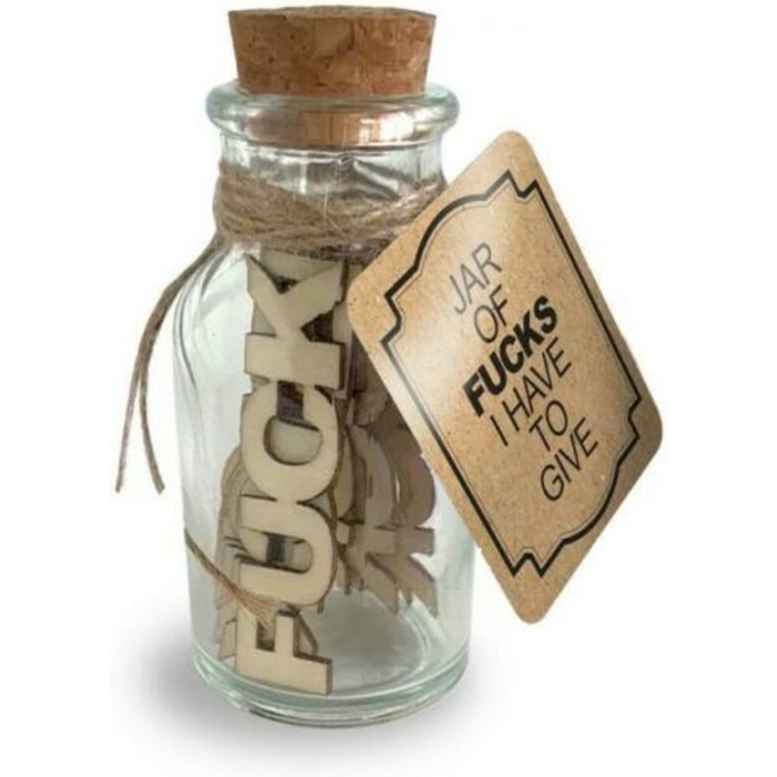 Jar Of Fucks I Have To Give - Image 1