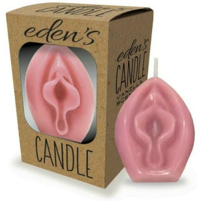 Eden's Vagina Candle Rose - Image 1