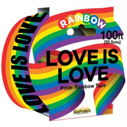 Love Is Love - Rainbow Style - Caution Party Tape - 100'