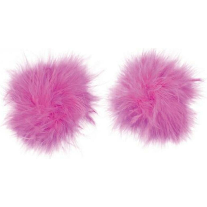 Nipplicious Furball Pasties - Pink - Image 1