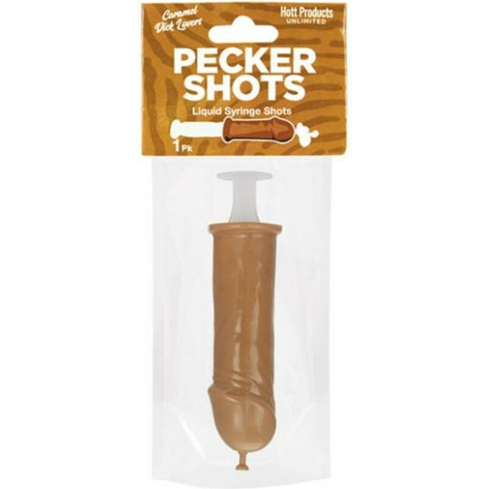 Pecker Shot Syringe - Brown - Image 1