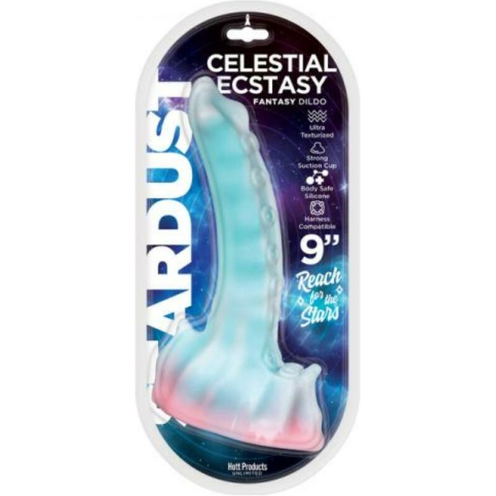 Stardust Celestial Ecstasy 9 In. Silicone Dildo - Image 1