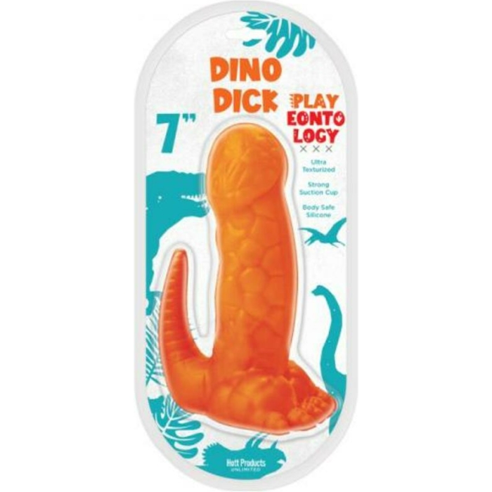 Playeontology Reptile Series Dino Dick 7 In. Silicone Dildo - Image 1