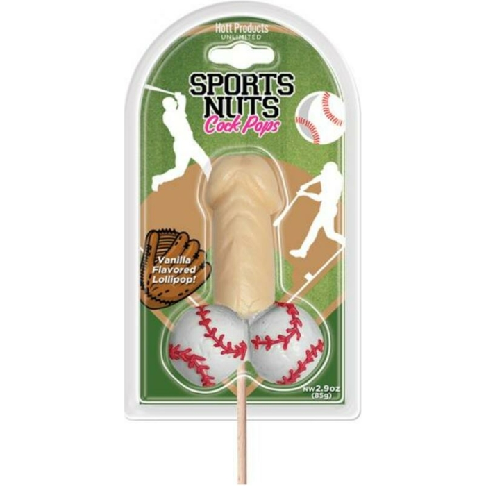 Sports Nuts Cock Pop Baseballs Vanilla - Image 1