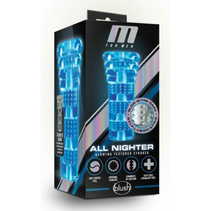 M For Men Soft And Wet All Nighter Stroker Clear - Image 1