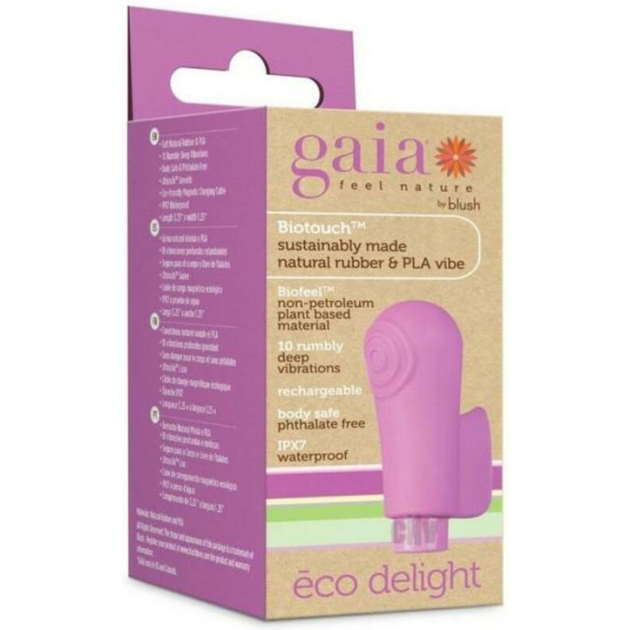 Gaia Eco Delight Bullet And Sleeve Purple - Image 1